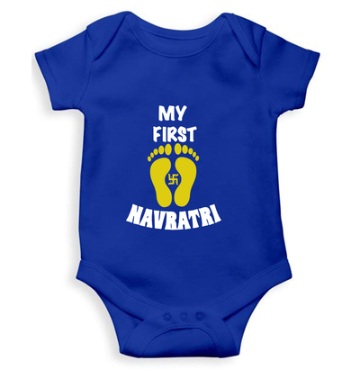 My First Navratri Rompers for Baby Boy- FunkyTeesClub