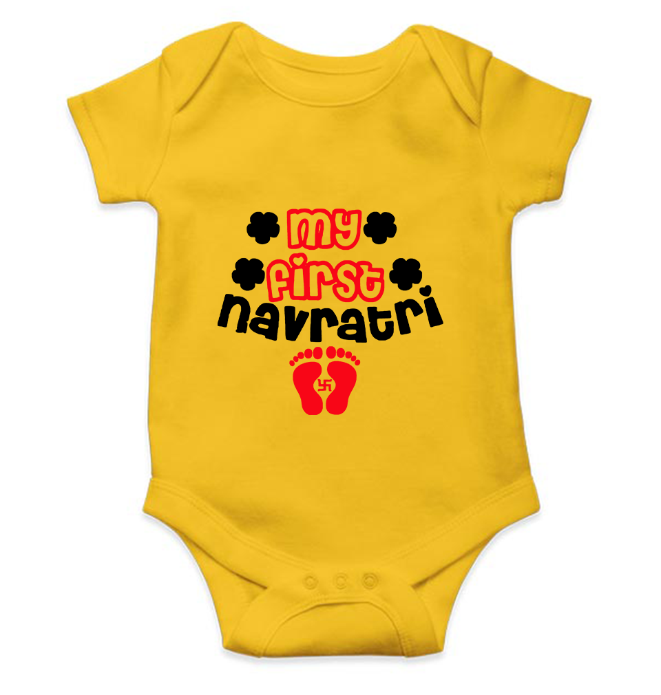 My First Navratri Rompers for Baby Girl- FunkyTeesClub