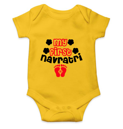 My First Navratri Rompers for Baby Girl- FunkyTeesClub