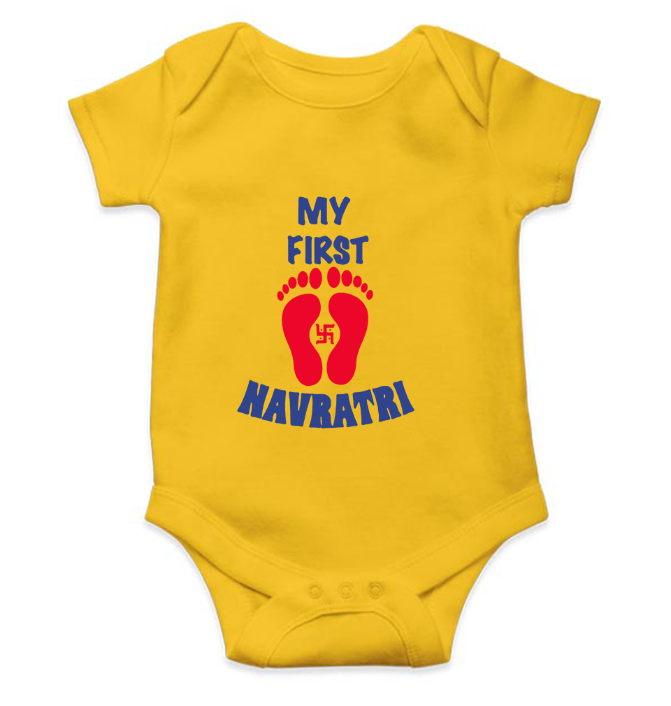 My First Navratri Rompers for Baby Boy- FunkyTeesClub