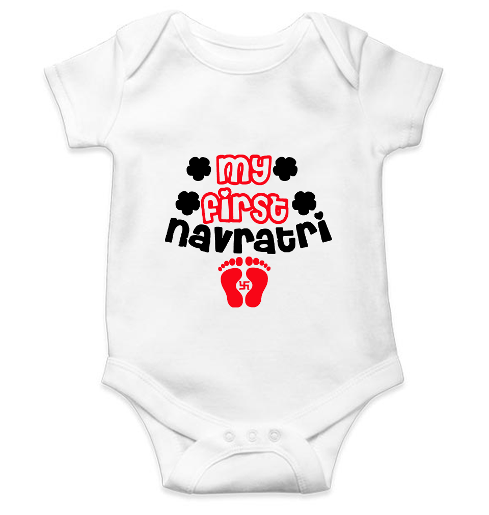 My First Navratri Rompers for Baby Girl- FunkyTeesClub