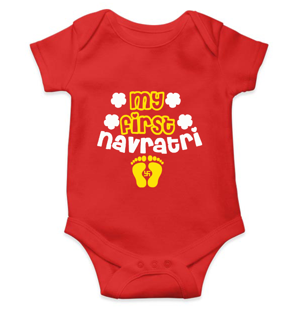 My First Navratri Rompers for Baby Girl- FunkyTeesClub