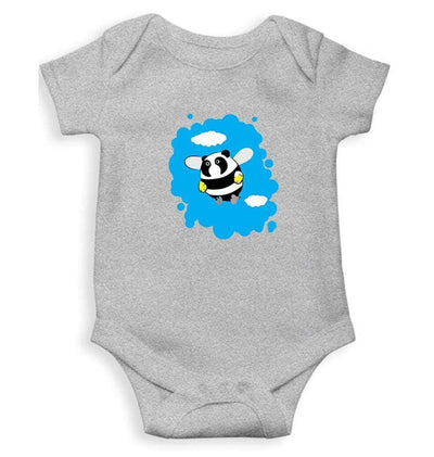 Panda Bee Abstract Rompers for Baby Girl- FunkyTradition FunkyTradition