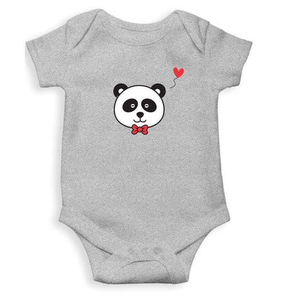 Panda Face Abstract Rompers for Baby Boy- FunkyTradition FunkyTradition