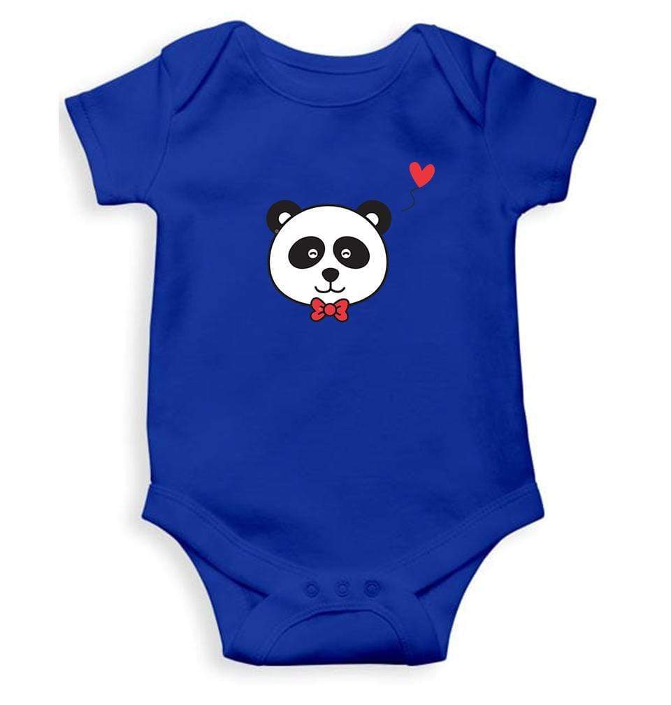 Panda Rompers for Baby Girl- FunkyTradition FunkyTradition