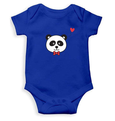 Panda Rompers for Baby Girl- FunkyTradition FunkyTradition