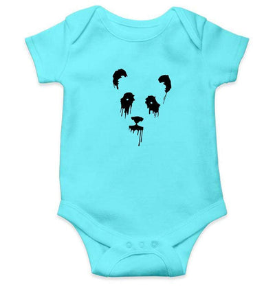 Panda Rompers for Baby Girl- FunkyTradition FunkyTradition