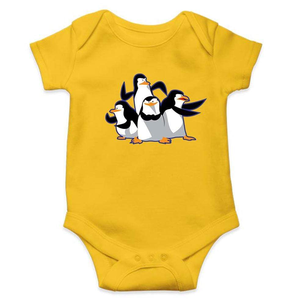 Penguins Fun Mode Abstract Rompers for Baby Girl- FunkyTradition FunkyTradition
