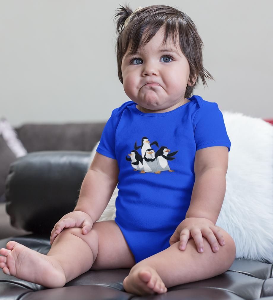 Penguins Fun Mode Abstract Rompers for Baby Girl- FunkyTradition FunkyTradition