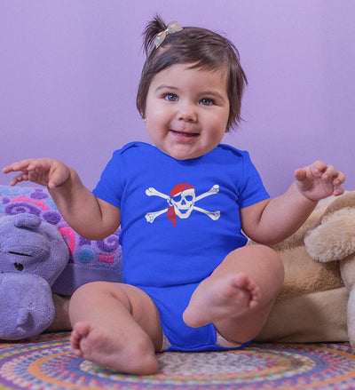Pirate of the Caribbean Skull Rompers for Baby Girl- FunkyTradition FunkyTradition