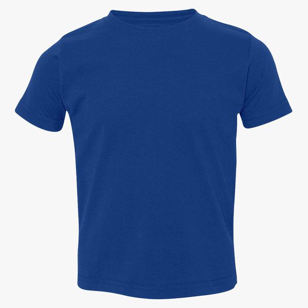 Girl Plain Royal Blue T-shirt -FunkyTeesClub