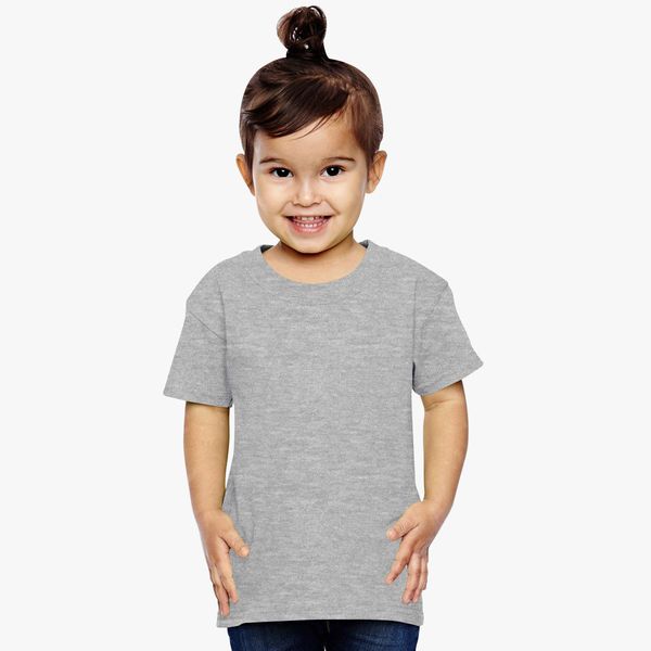 Girl Plain Grey T-shirt-FunkyTeesClub