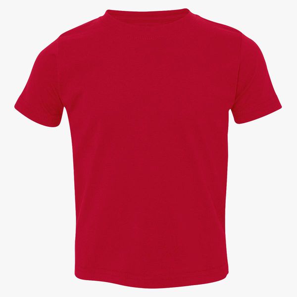 Girl Plain Red T-shirt-FunkyTeesClub