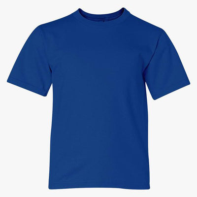 Boy Plain Royal Blue T-Shirt-FunkyTeesClub