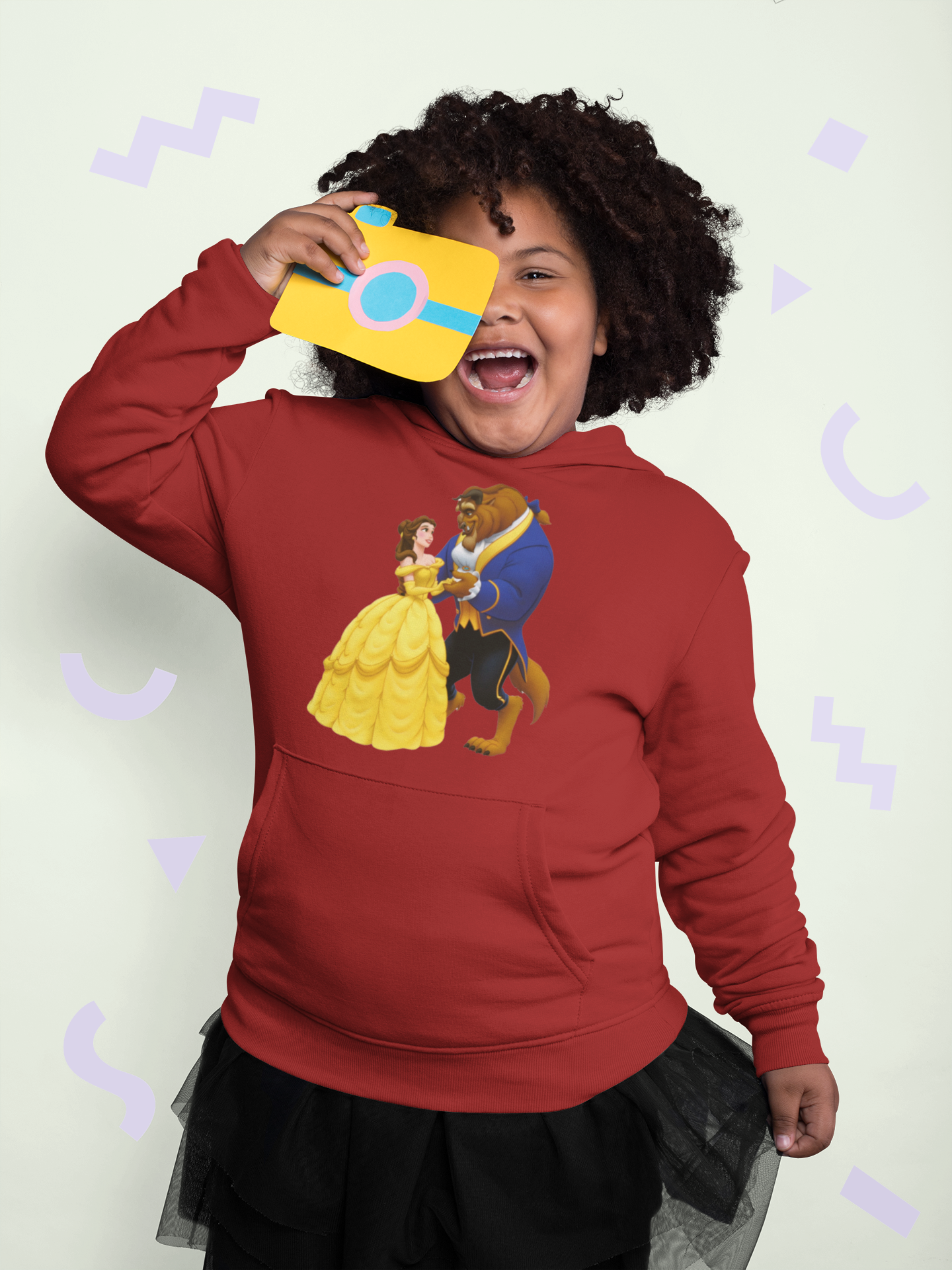 Cute Princess Girl Hoodies-FunkyTeesClub