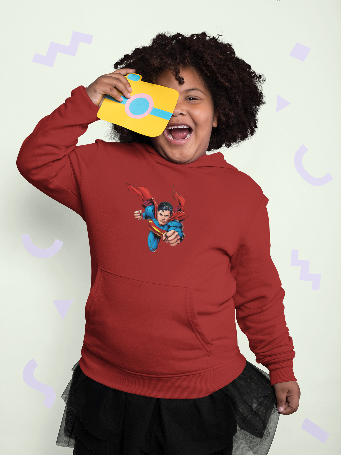 Superhero Girl Hoodies-FunkyTeesClub