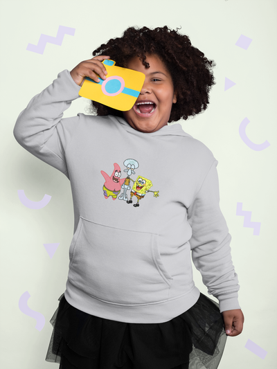 Cute Cartoon Girl Hoodies-FunkyTeesClub