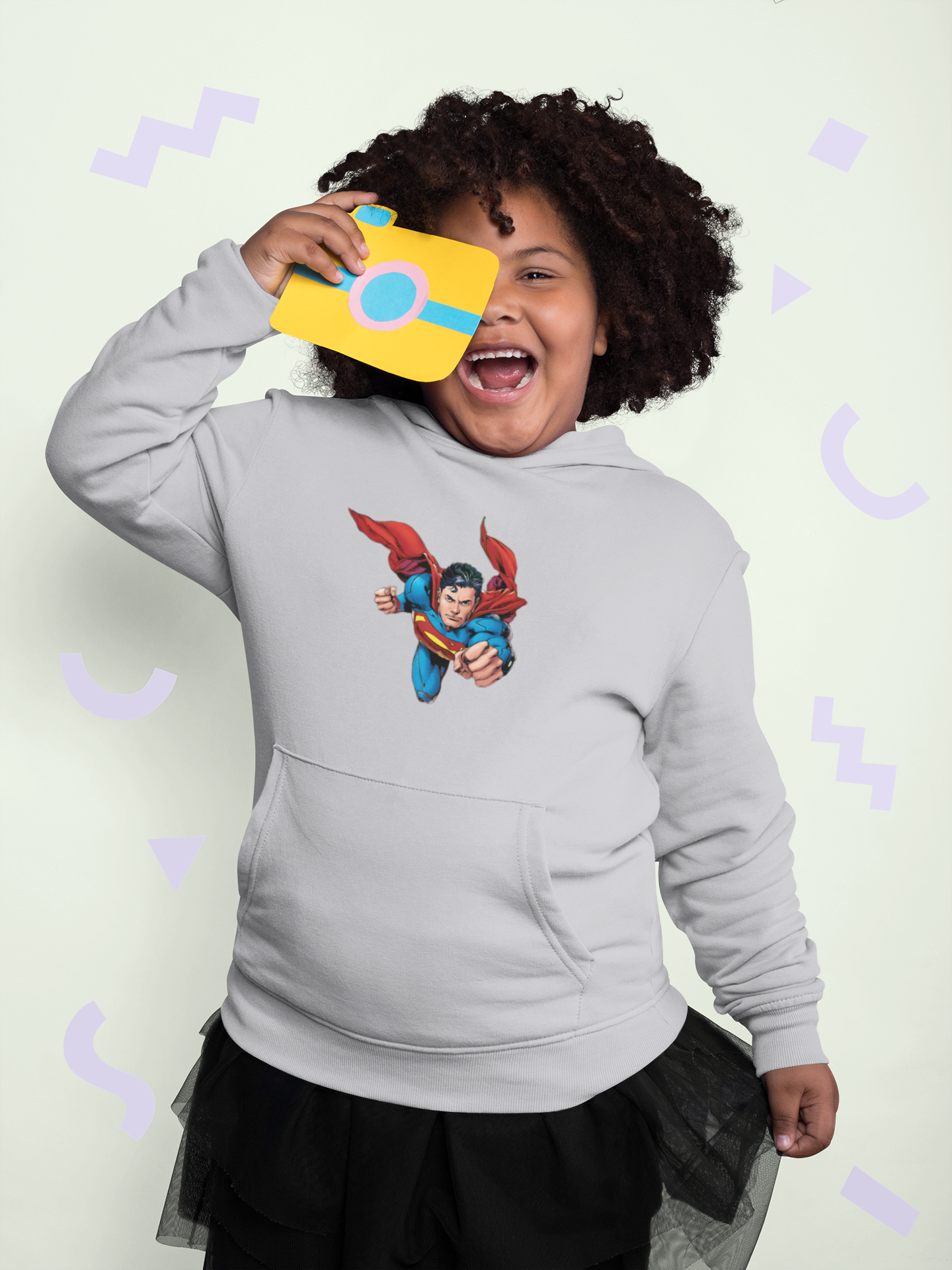 Superhero Girl Hoodies-FunkyTeesClub