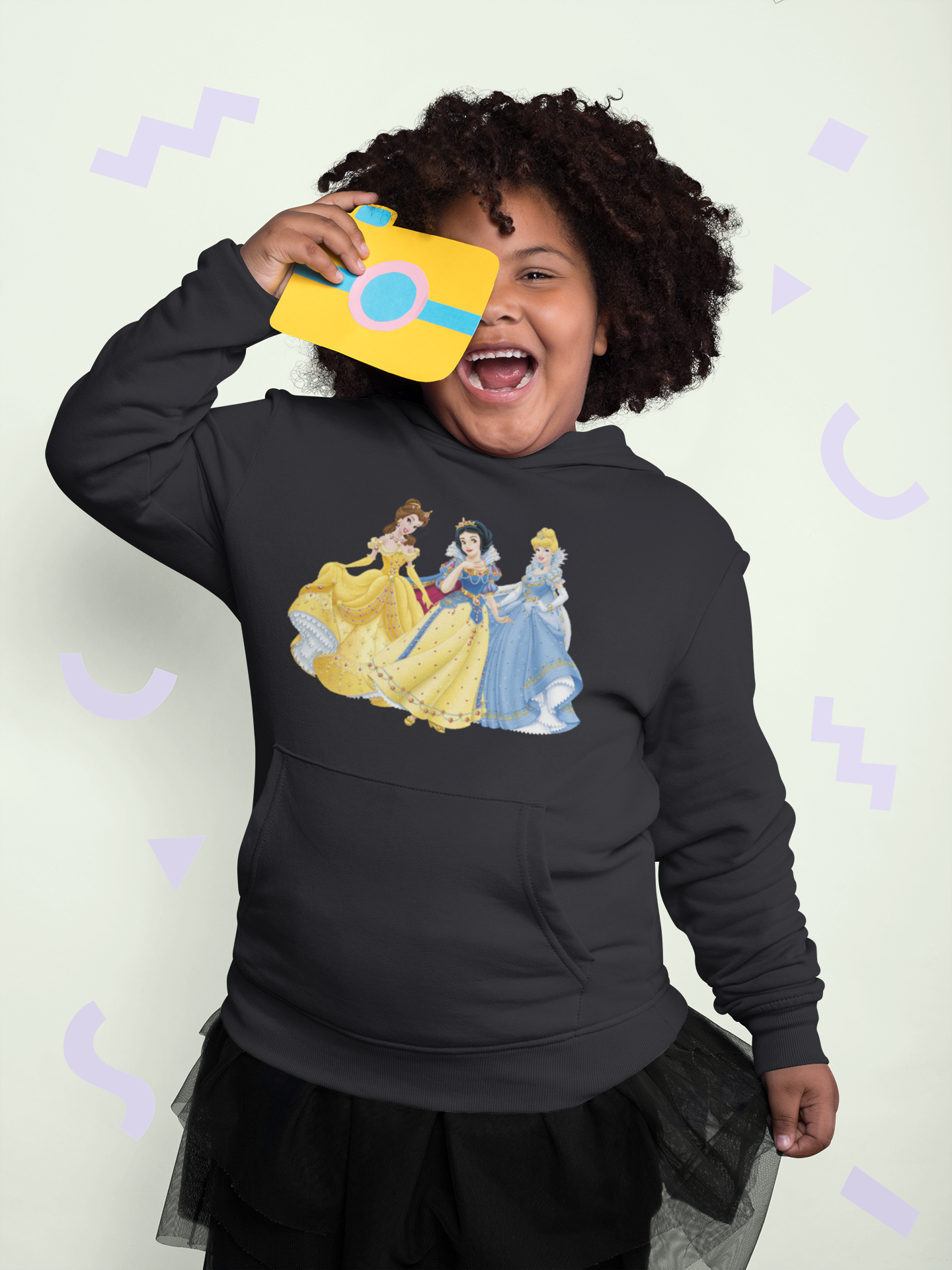 Cute Princess Girl Hoodies-FunkyTeesClub