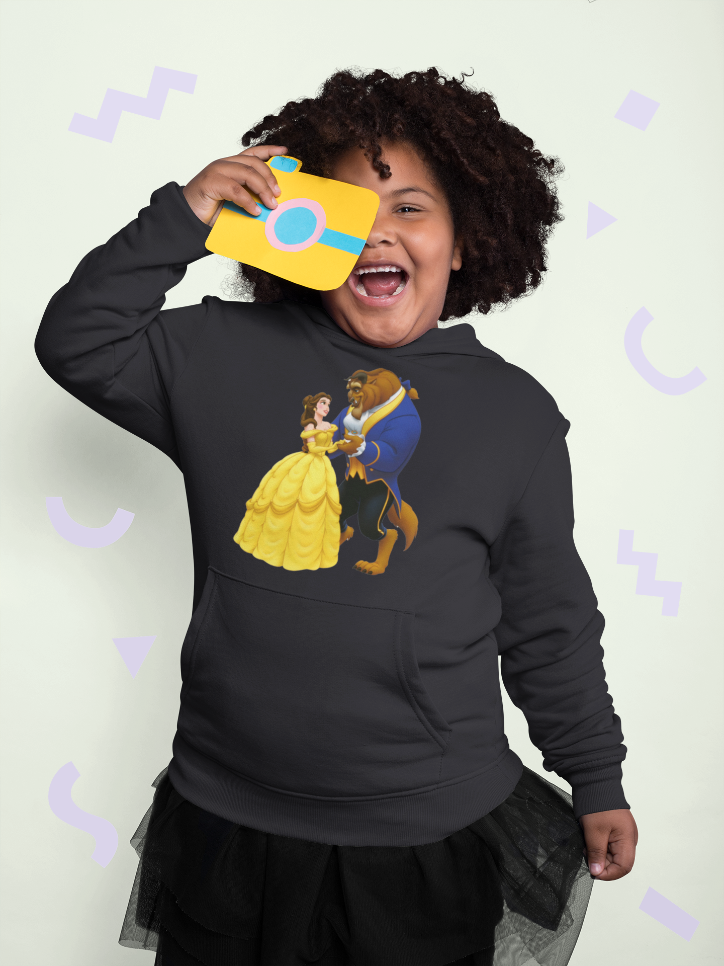 Cute Princess Girl Hoodies-FunkyTeesClub