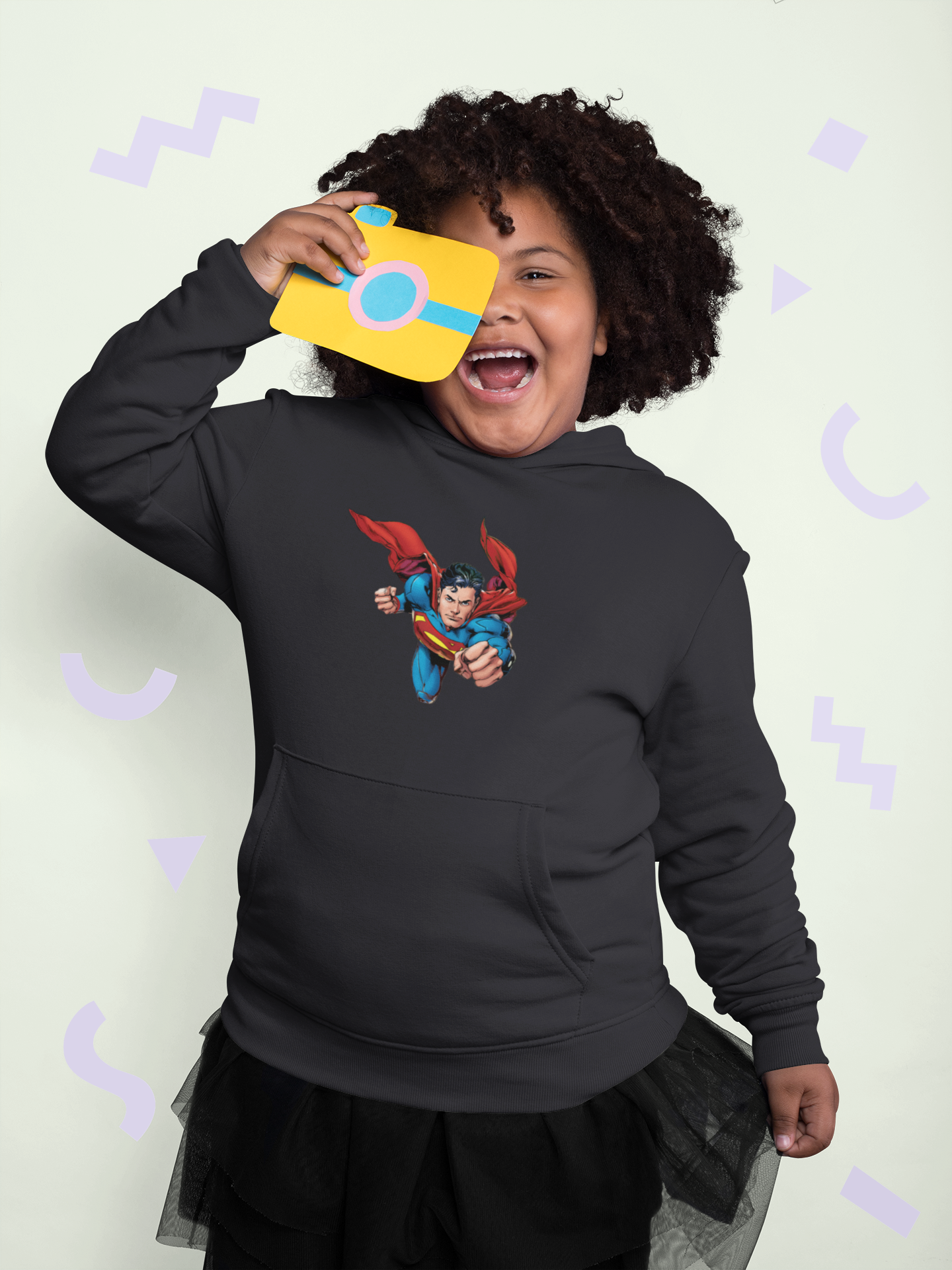 Superhero Girl Hoodies-FunkyTeesClub