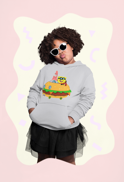 Cute Cartoon Girl Hoodies-FunkyTeesClub