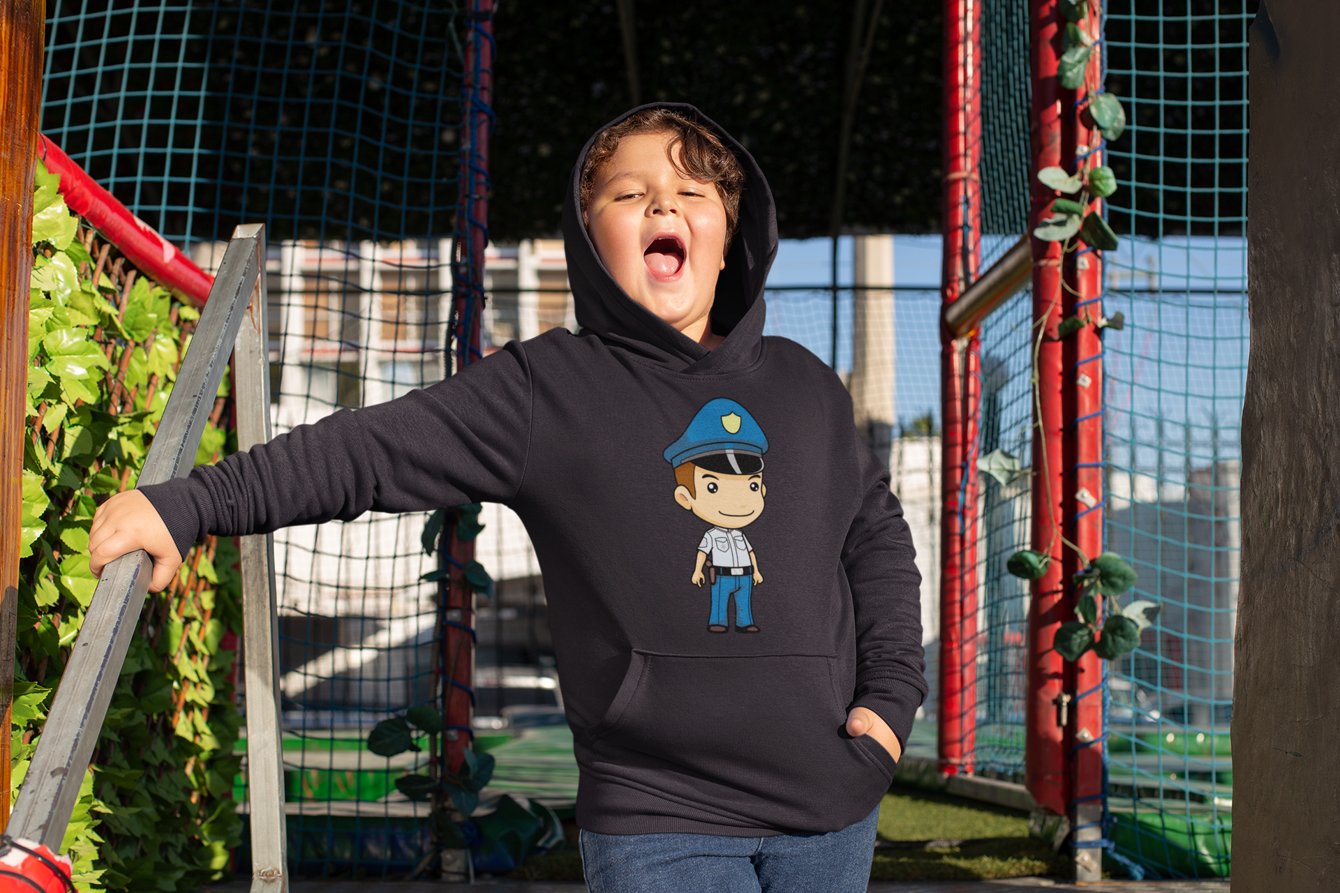 Future Police Boy Hoodies-FunkyTeesClub