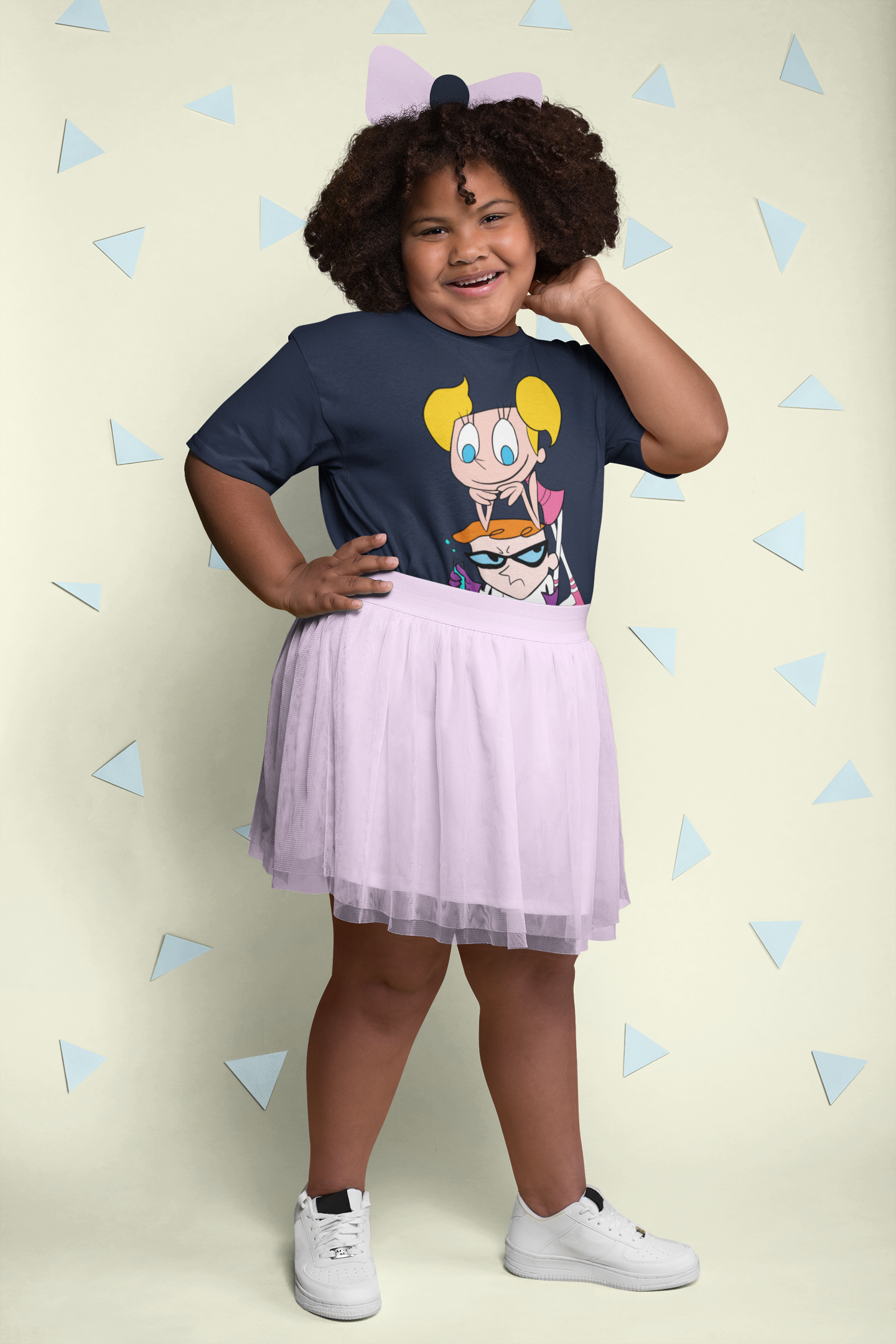 Cute Cartoon Half Sleeves T-Shirt For Girls -FunkyTeesClub
