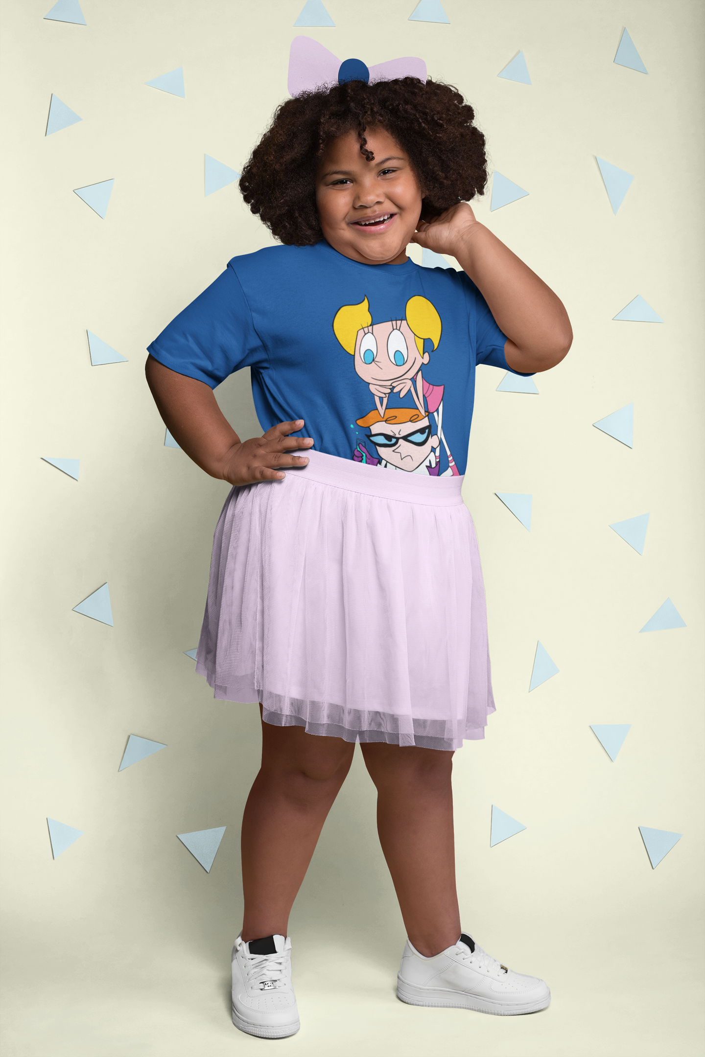 Cute Cartoon Half Sleeves T-Shirt For Girls -FunkyTeesClub