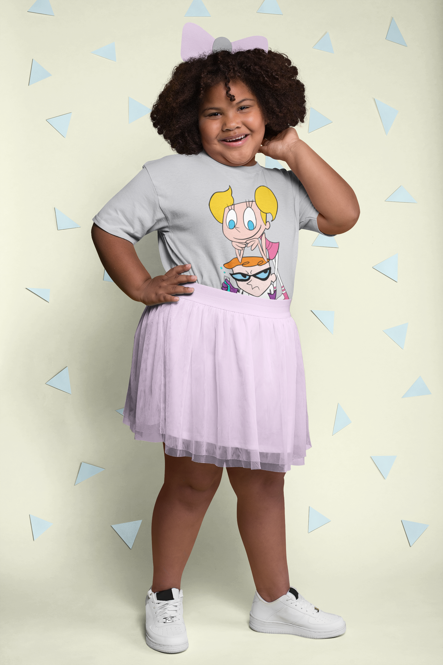 Cute Cartoon Half Sleeves T-Shirt For Girls -FunkyTeesClub