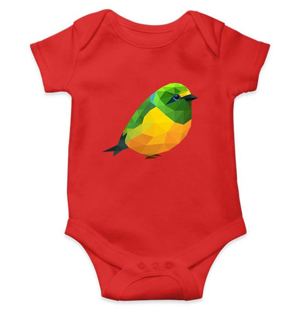 Pologhram Bird Abstract Rompers for Baby Girl- FunkyTradition FunkyTradition