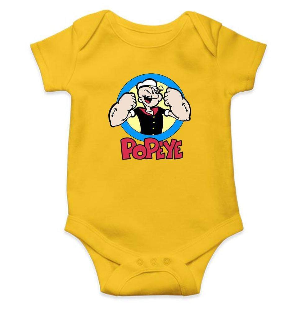 Popeye Rompers for Baby Girl- FunkyTradition FunkyTradition