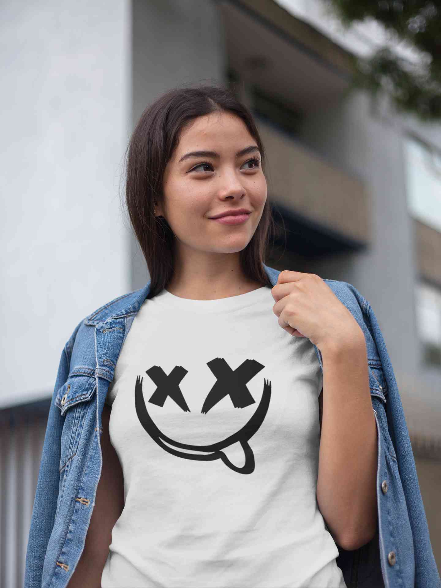 Cartoon Graphic Women Half Sleeves T-shirt- FunkyTeesClub