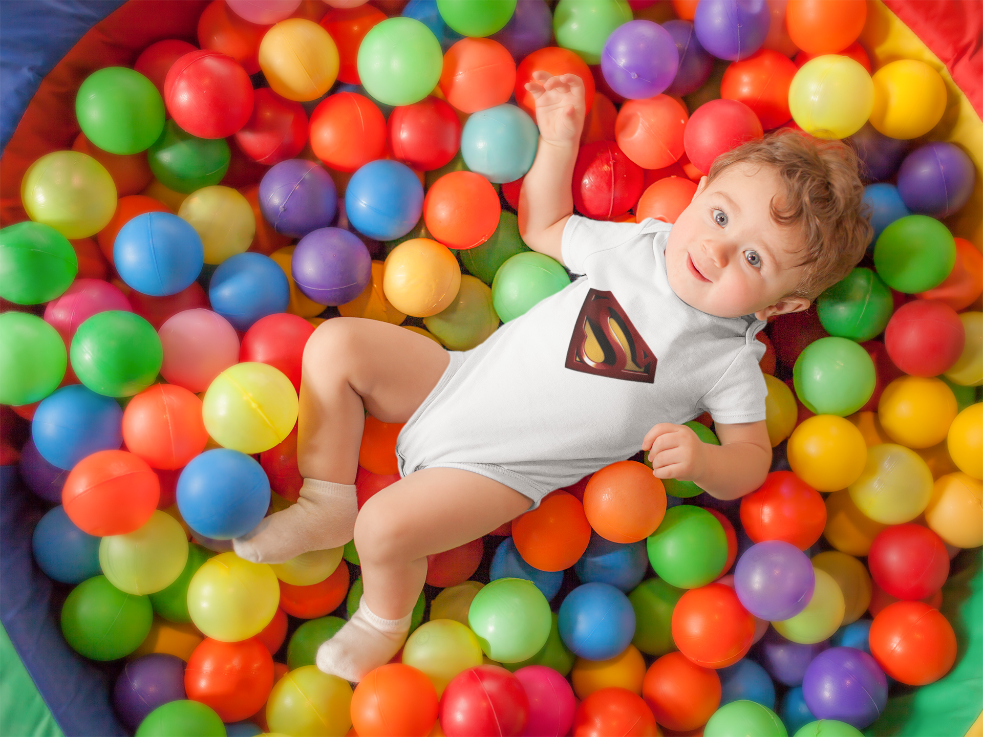 Superhero  Rompers for Baby Boy -FunkyTeesClub
