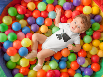 Superhero  Rompers for Baby Boy -FunkyTeesClub