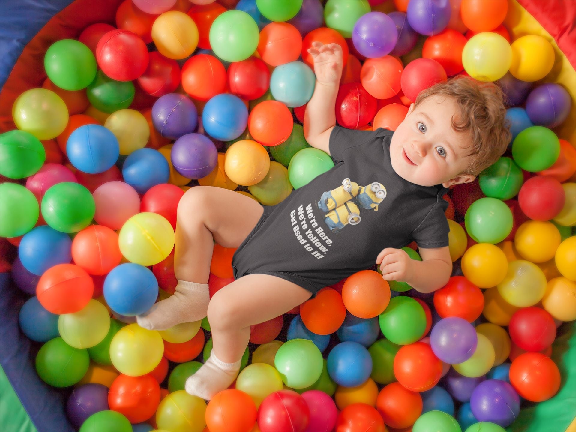Cartoon Quotes Rompers for Baby Boy- FunkyTeesClub