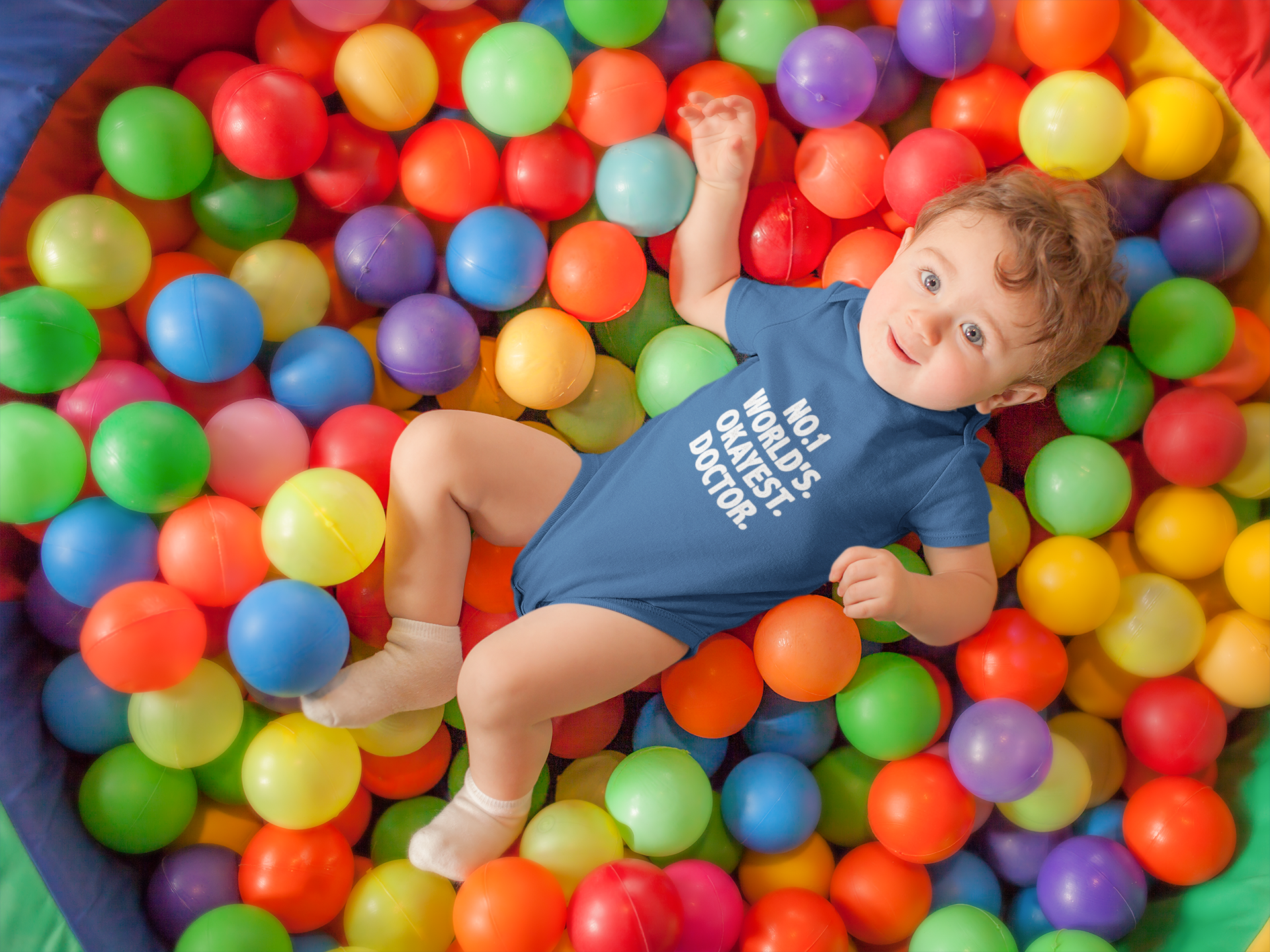 Future Doctor Rompers for Baby Boy- FunkyTeesClub
