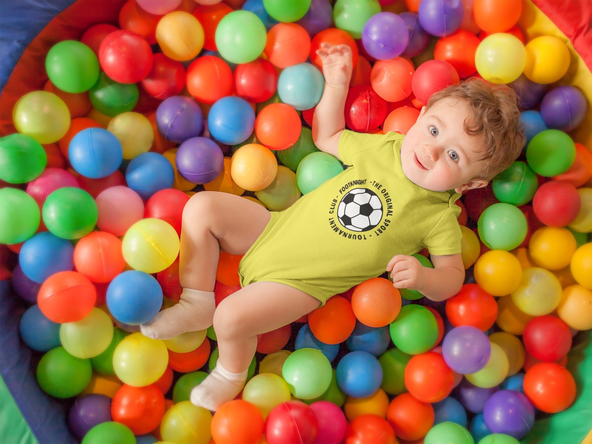 Football Rompers for Baby Boy- FunkyTeesClub