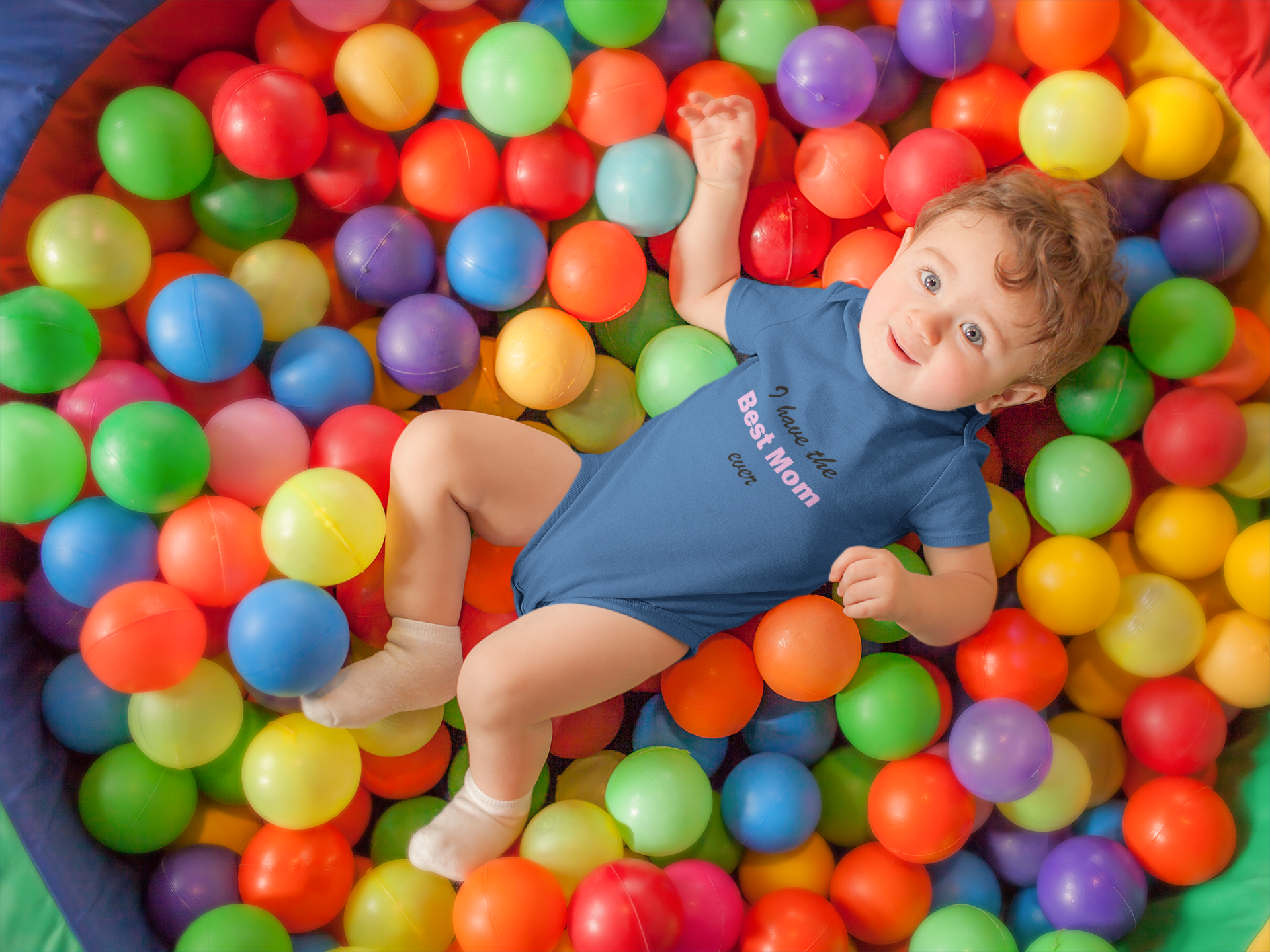 I Have Best Mom Ever Rompers for Baby Boy- FunkyTeesClub