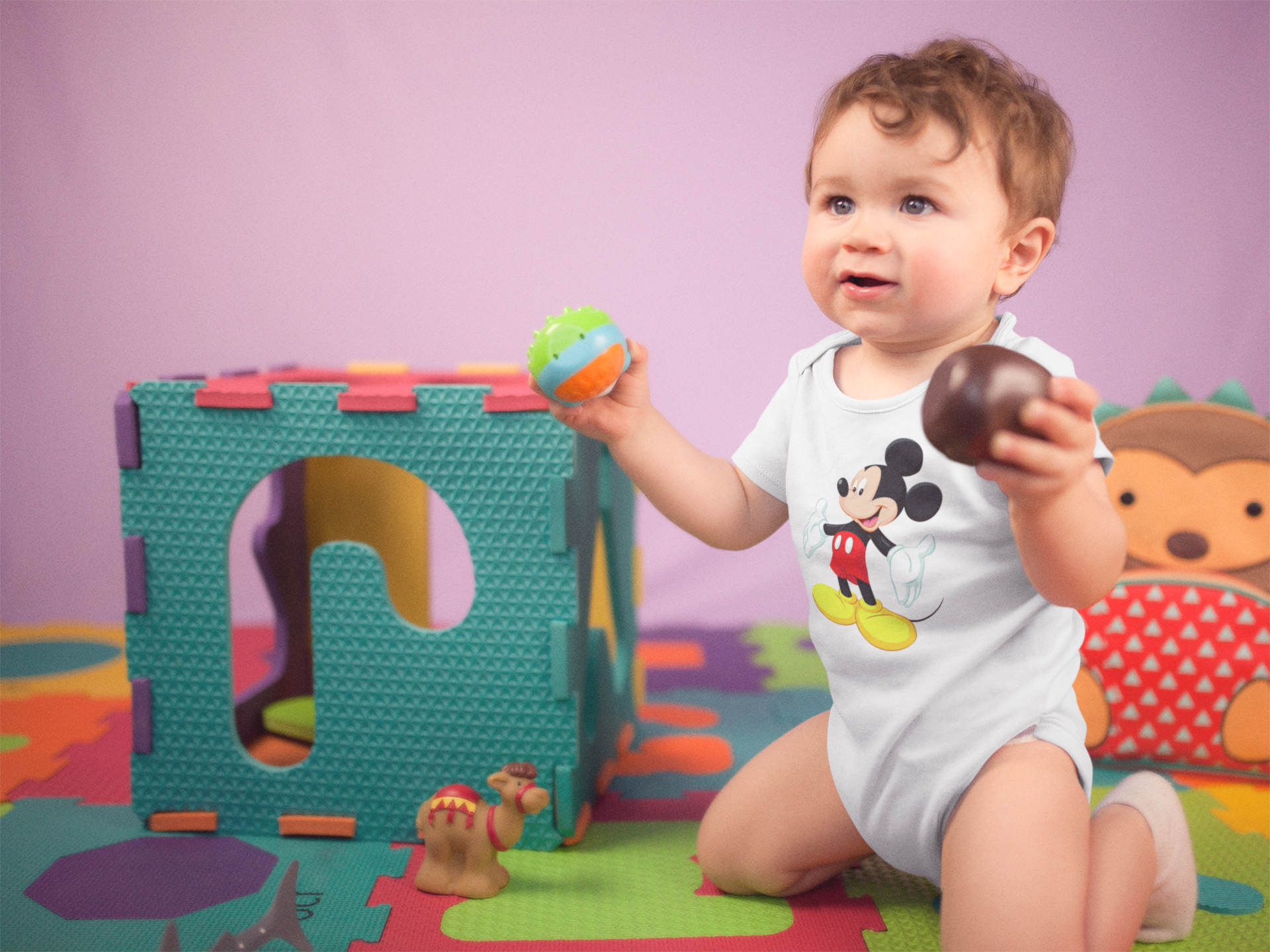 Cute Cartoon Rompers for Baby Boy -FunkyTeesClub