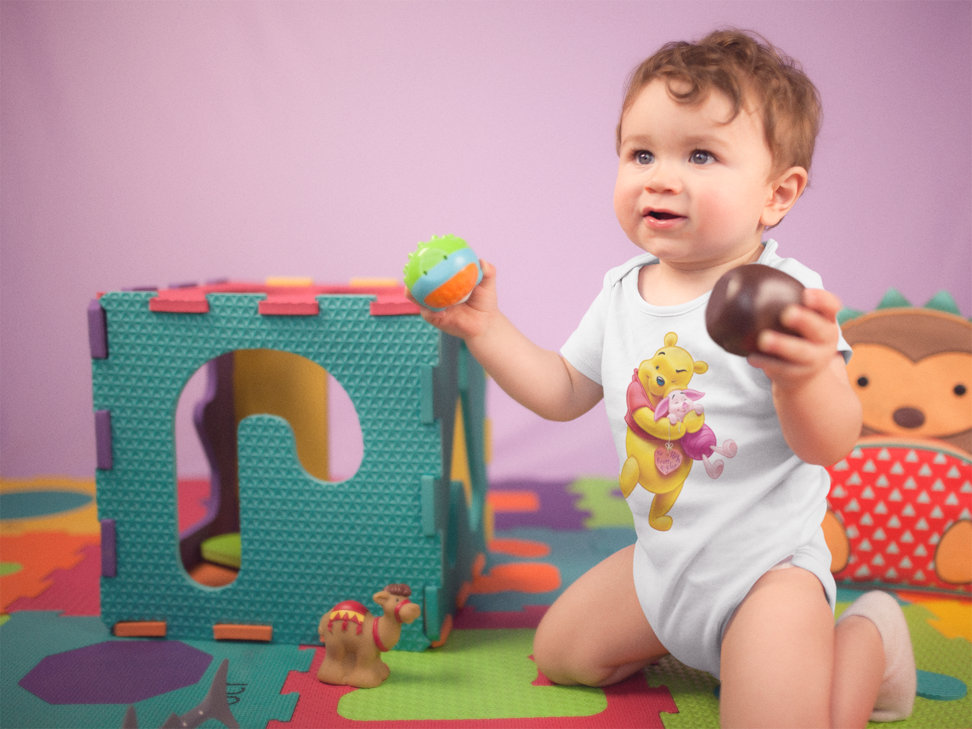 Cute Cartoon Rompers for Baby Boy -FunkyTeesClub