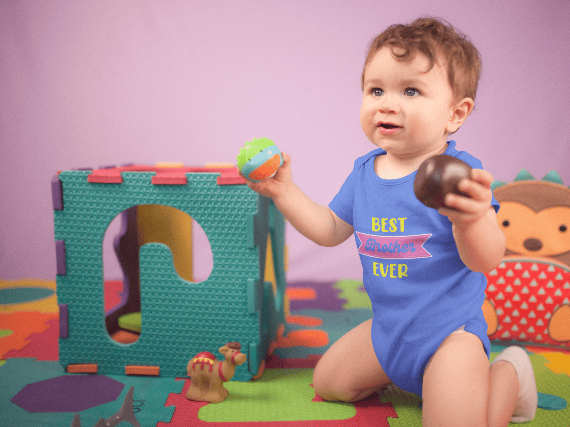 Best Brother Ever Rakshabadhan Rompers for Baby Boy- FunkyTeesClub