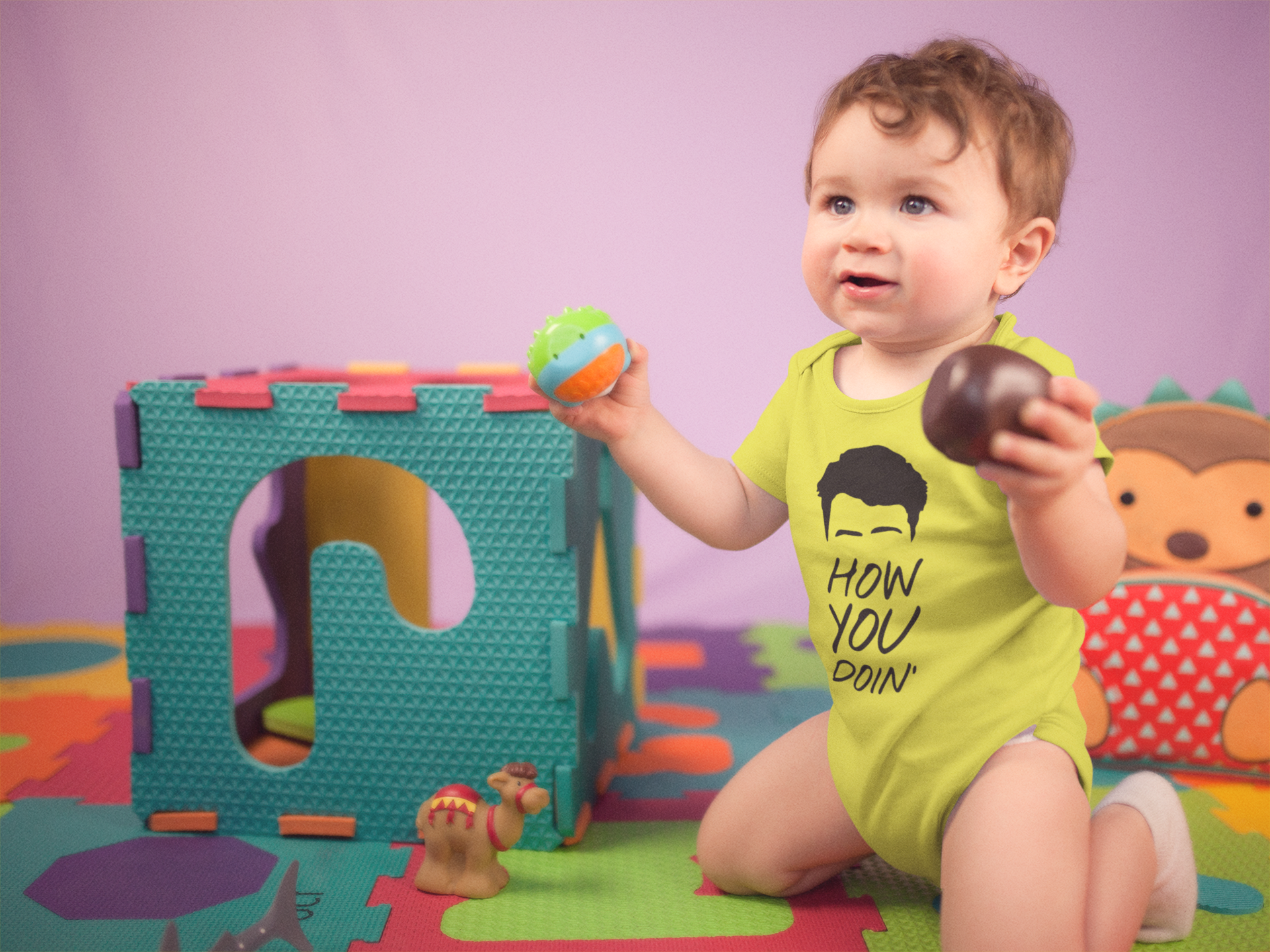 How You Doin Web Series Rompers for Baby Boy- FunkyTeesClub