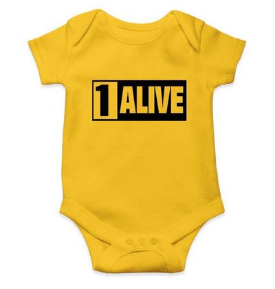 PUBG 1 Alive Rompers for Baby Boy- FunkyTradition FunkyTradition