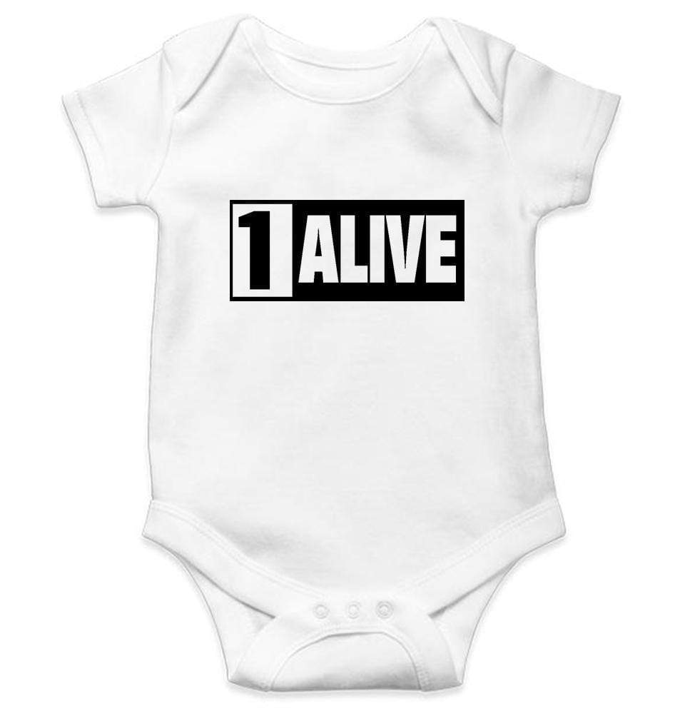 PUBG 1 Alive Rompers for Baby Girl- FunkyTradition FunkyTradition
