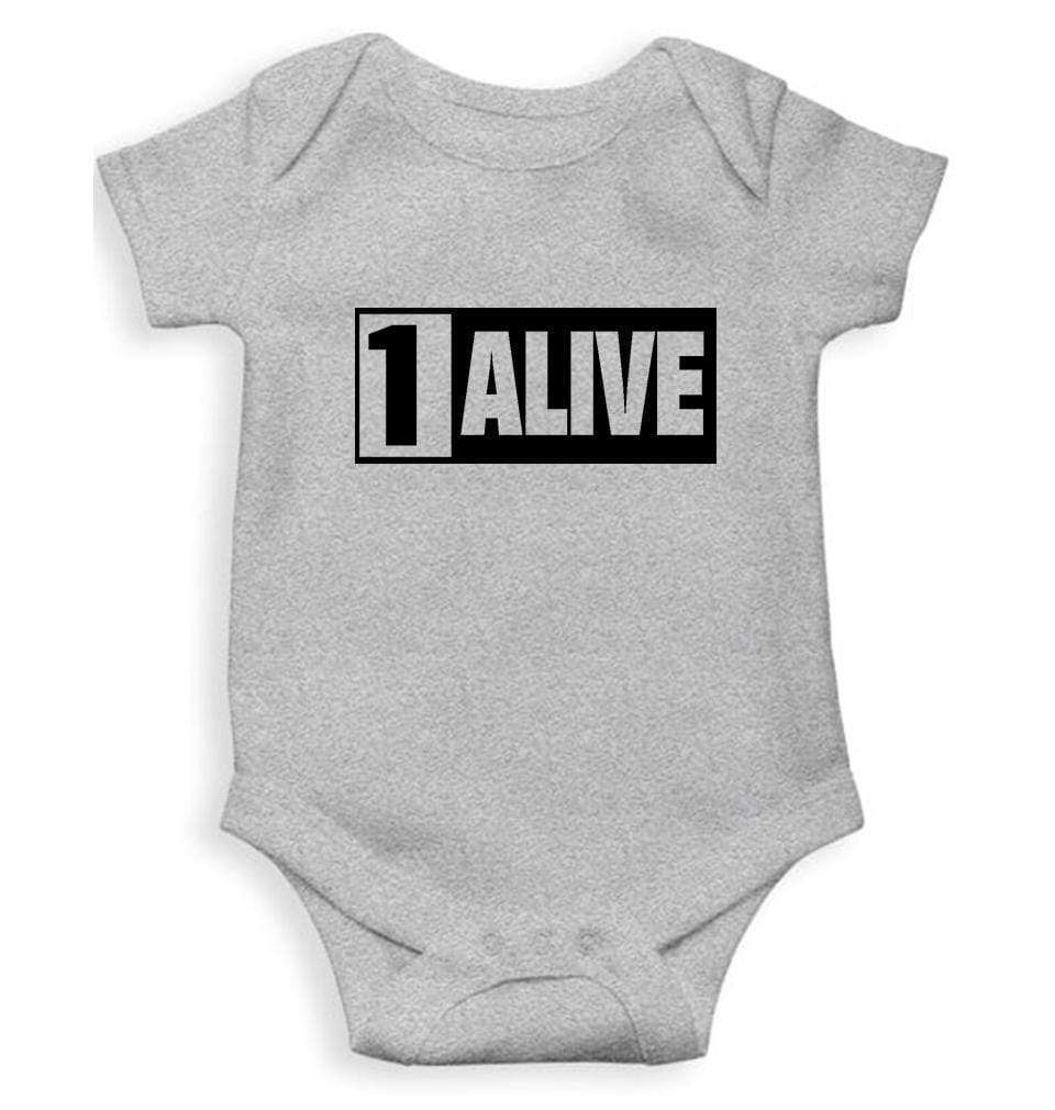 PUBG 1 Alive Rompers for Baby Girl- FunkyTradition FunkyTradition