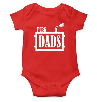 PUBG Dad Rompers for Baby Boy- FunkyTradition FunkyTradition