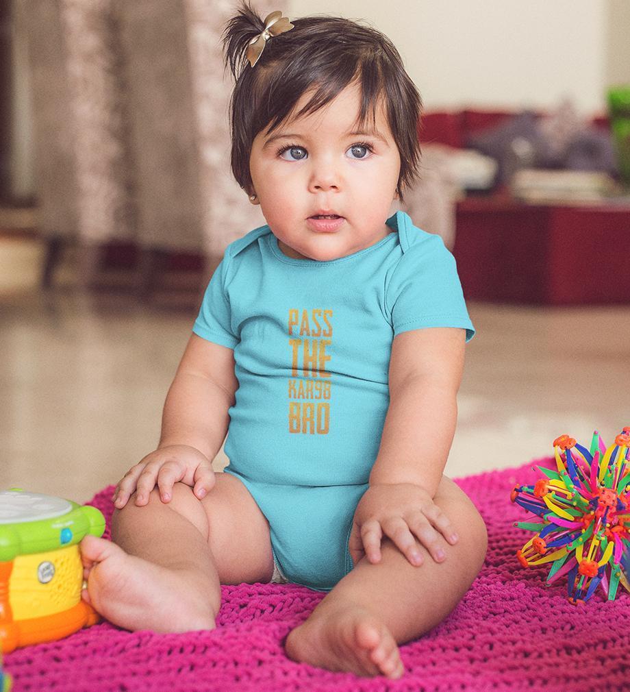 PUBG Pass The KAR98 Bro Rompers for Baby Girl- FunkyTradition FunkyTradition