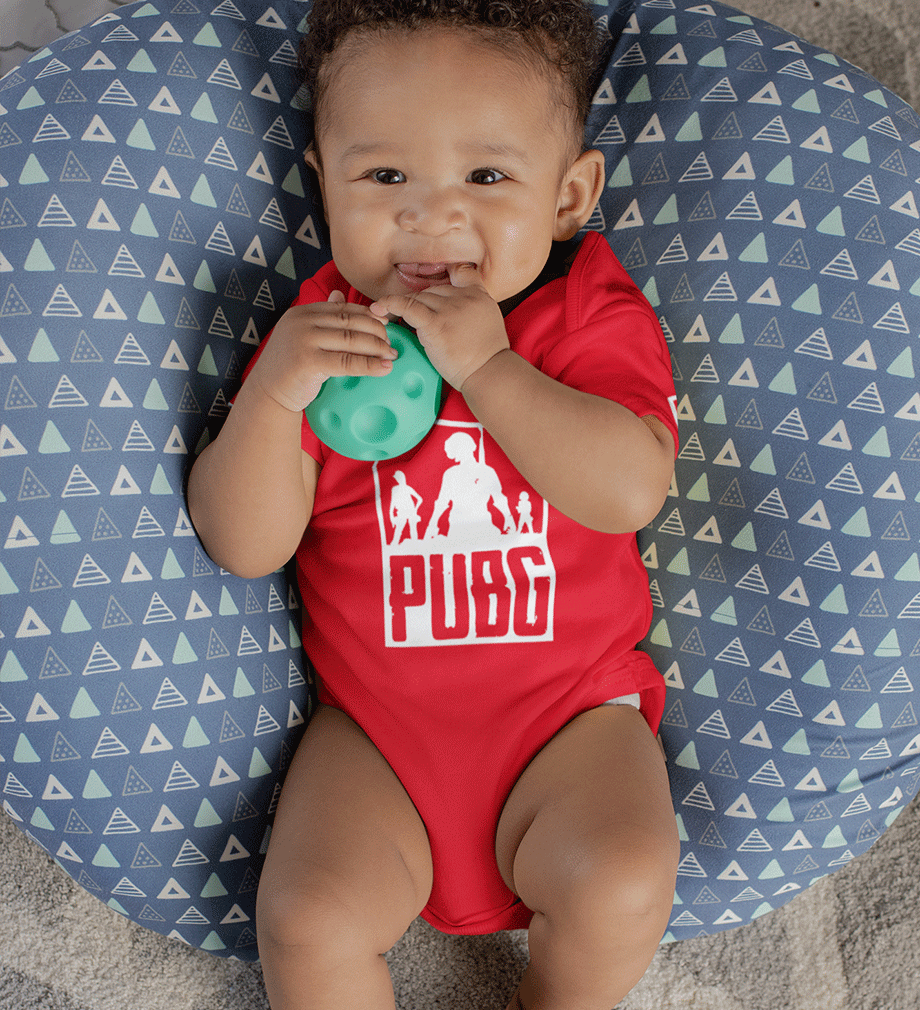PUBG Player Rompers for Baby Boy- FunkyTradition FunkyTradition