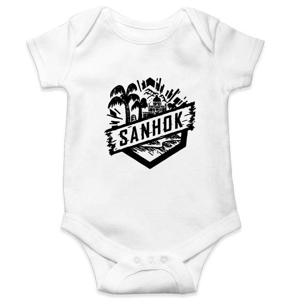 PUBG Sanhok Rompers for Baby Boy- FunkyTradition FunkyTradition